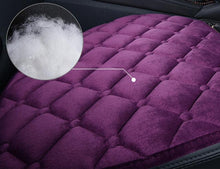 Load image into Gallery viewer, Plush Car Seat Covers Front Rear Full Set Choose Car Seat Cushion Car Memory Foam Heightening Seat Cushion Plush Seat Pad Protector Car Accessories Lower Back Pain Relief Cushion Anti-Slip