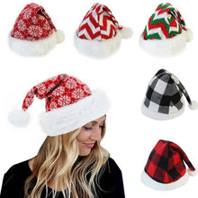 将图片加载到图库查看器,Plush Knitted Christmas Hat