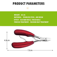 Load image into Gallery viewer, Podiatry Toe Nail Clippers for Thick/Heavy Duty Nails