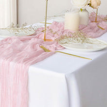Load image into Gallery viewer, Polyester Crinkle Table Runner