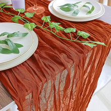 Load image into Gallery viewer, Polyester Crinkle Table Runner