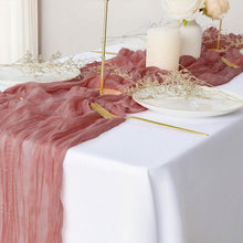 Load image into Gallery viewer, Polyester Crinkle Table Runner