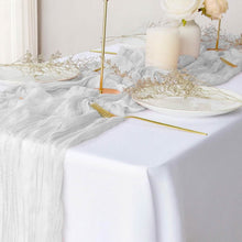 Load image into Gallery viewer, Polyester Crinkle Table Runner