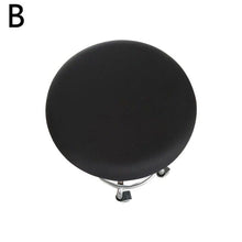 将图片加载到图库查看器,Polyester Fabric Round Chair Cover Waterproof Dining Seat Chair Covers Hotel Banquet Seat Covers Chair Protector Round Bar Stool Seat Covers Washable Stool Cushion Slipcover Elastic Bar Chair Covers