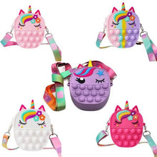 Load image into Gallery viewer, Pop Unicorn Purse Fidget Toys For Girls