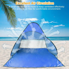 Load image into Gallery viewer, Pop Up Beach Tent Sun Shade Shelter