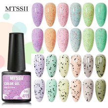 将图片加载到图库查看器,TREND Popular Luxury Interesting Nail Gel Nail Polish Permanent Jelly Eggshell Gel Polish Luxury Eggshell Design For Womens and Girls