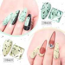 将图片加载到图库查看器,TREND Popular Luxury Interesting Nail Gel Nail Polish Permanent Jelly Eggshell Gel Polish Luxury Eggshell Design For Womens and Girls