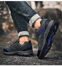 Load image into Gallery viewer, Popular Outdoor Casual Shoes Hiking Men High Quality Sneakers Mountain Climbing Work Footwear Hiking Shoes Low Cut Boots Leather Walking Shoes For Outdoor Training Casual Work