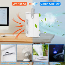 Load image into Gallery viewer, Portable Air Conditioner Fan Evaporative Humidifier 3 Speed Spray
