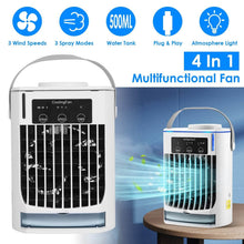 Load image into Gallery viewer, Portable Air Conditioner Fan Evaporative Humidifier 3 Speed Spray