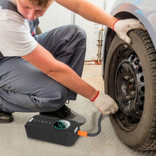 Load image into Gallery viewer, Portable Car Compressor Wireless Electric Air Pump 150 PSI with LED Light