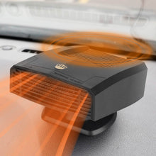 Load image into Gallery viewer, Portable Car Heater Heating Fan 2-in-1 Defroster Defogger Demister Windshield Heater