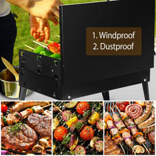 将图片加载到图库查看器,Portable Charcoal Grill Foldable BBQ Suitcase
