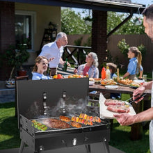 将图片加载到图库查看器,Portable Charcoal Grill Foldable BBQ Suitcase