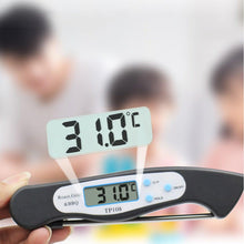 Load image into Gallery viewer, Portable Digital Kitchen Thermometer Food Cooking Meat Barbecue With Probe Food Thermometer Instant Read Meat Thermometer for Grill and Cooking Best Waterproof Ultra Fast Thermometer With Backlight & Calibration For Food Milk Water Cooking Kitchen Tools