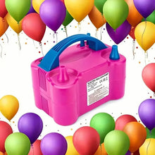 Load image into Gallery viewer, Portable Dual Nozzle Electric Air Balloon Pump and Tying Tool