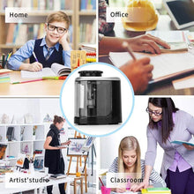 Load image into Gallery viewer, Portable Electric Pencil Sharpeners