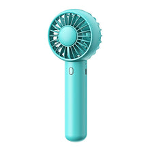 Load image into Gallery viewer, Portable Fan Mini Handheld Fan USB Rechargeable 3 Speed Personal Handheld Small Pocket Fan with Base for Indoor Outdoor Handheld Fan Mini Portable Fan Rechargeable Battery Fan Cute Design 3 Speed Dual Motors Personal Small Desk Fan with Base