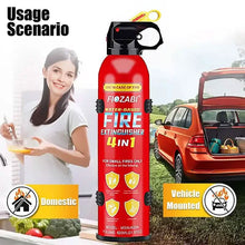 将图片加载到图库查看器,Portable Fire Extinguisher Spray 4-in-1 with Bracket