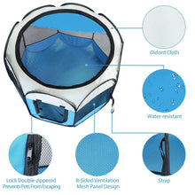 Load image into Gallery viewer, Portable Foldable Pet Playpen For Dogs Cats Other Pets