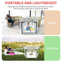 Load image into Gallery viewer, Portable Folding Playard for Babies, Toddler Indoor & Outdoor Play