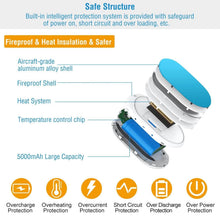 Load image into Gallery viewer, Portable Hand Warmer 5000mAh Power Bank