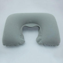 Load image into Gallery viewer, Portable Inflatable U Shape Neck Comfortable Pillow Office Air Cushion Airplane Driving Nap Support Head Rest Travel Pillow Functional U-Shape Travel Pillow For Airplane Inflatable Neck Pillow Travel Accessories Comfortable Sleep Pillows