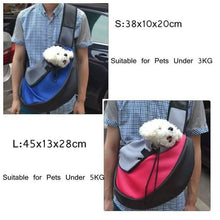 Load image into Gallery viewer, Portable Mesh Breathable Pet Sling Backpacks