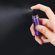 Load image into Gallery viewer, Portable Mini Refillable Atomizer Bottle Lightweight Container For Cosmetics Mini Aluminum Empty Bottle For Traveling Cute Little Bottle For Ladies 5ml
