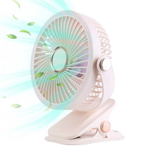 Load image into Gallery viewer, Portable Quiet Rechargeable Clip-On Fan