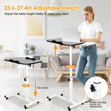 Load image into Gallery viewer, Portable Rolling Laptop Table