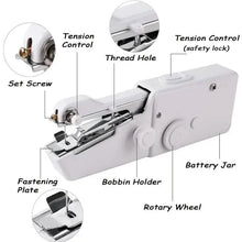 Load image into Gallery viewer, Portable Sewing Machine Quick Handheld Stitch Tool