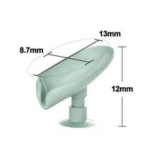 Load image into Gallery viewer, Portable Soap Dish Leaf Shape Soap Holder Leaf Shaped Soap Box Soap Dish For Bathroom Suction Cup Bathroom Storage For Soap Soap Dishes Sponge Container with Suction Cup Leaf Shape Self Draining for Bathroom Kitchen Sink