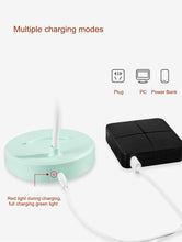 Load image into Gallery viewer, Portable USB Rechargeable LED Folding Desk Lamp Eye Protection Touch Dimming Working Reading Table Lamp For Book Bed Office Decorative Table Lamp Cute Study Lamps for Bedroom Décor
