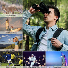 将图片加载到图库查看器,Portable Zoom Binoculars with FMC Lens