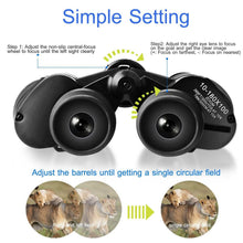 将图片加载到图库查看器,Portable Zoom Binoculars with FMC Lens