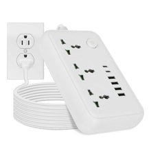 Load image into Gallery viewer, Power Strip with 5.9ft Extension