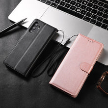 Load image into Gallery viewer, Premium PU / Leather Case Magnetic Closure Protective Flip Wallet Case Cover Leather Case for Xiaomi Redmi Note 11S 10 10S 9 9S 9T 8T 8 7 6 5 5A Pro Max 4X 9A 8A 7A 6A POCO X3 NFC Flip Wallet