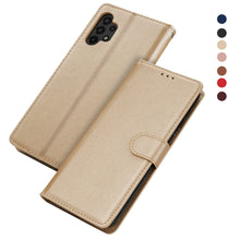 Load image into Gallery viewer, Premium PU / Leather Case Magnetic Closure Protective Flip Wallet Case Cover Leather Case for Xiaomi Redmi Note 11S 10 10S 9 9S 9T 8T 8 7 6 5 5A Pro Max 4X 9A 8A 7A 6A POCO X3 NFC Flip Wallet