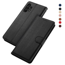 Load image into Gallery viewer, Premium PU / Leather Case Magnetic Closure Protective Flip Wallet Case Cover Leather Case for Xiaomi Redmi Note 11S 10 10S 9 9S 9T 8T 8 7 6 5 5A Pro Max 4X 9A 8A 7A 6A POCO X3 NFC Flip Wallet