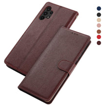 Load image into Gallery viewer, Premium PU / Leather Case Magnetic Closure Protective Flip Wallet Case Cover Leather Case for Xiaomi Redmi Note 11S 10 10S 9 9S 9T 8T 8 7 6 5 5A Pro Max 4X 9A 8A 7A 6A POCO X3 NFC Flip Wallet