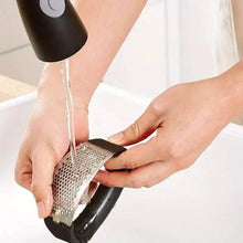 Load image into Gallery viewer, Premium Stainless Steel Garlic Rocker Press - Compact, Durable, and Rust-Resistant Kitchen Gadget