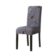 Load image into Gallery viewer, Print Pattened Dining Chair Cover Spandex Elastic Chair Slipcover Stretch Case For Chairs Wedding Hotel Banquet Fit Stretch Short Dining Room Chair Covers with Printed Pattern Banquet Chair Seat Protector Slipcover For Home Party Hotel Wedding Ceremony