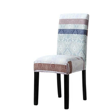 Load image into Gallery viewer, Print Pattened Dining Chair Cover Spandex Elastic Chair Slipcover Stretch Case For Chairs Wedding Hotel Banquet Fit Stretch Short Dining Room Chair Covers with Printed Pattern Banquet Chair Seat Protector Slipcover For Home Party Hotel Wedding Ceremony