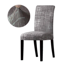 Load image into Gallery viewer, Printed Chair Cover Economical and Practical Stretch Seat Cover Slipcovers Big Elastic Washable Dining Chairs Beach Chairs Removable Washable Short Parsons Kitchen Chair Covers Protector for Dining Room Hote