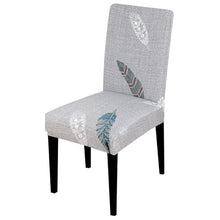 Load image into Gallery viewer, Printed Chair Cover Spandex Stretch Slipcovers Elastic Chair Covers Dining Banquet Home Hotel Weddings Christmas Seat Protector Super Fit Slipcover Stretch Removable Washable Soft Spandex Fabric For Home Hotel Dining Room Ceremony Banquet Wedding Party