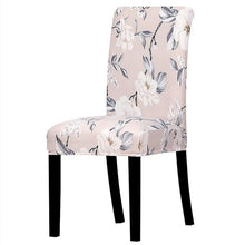 将图片加载到图库查看器,Printed Chair Cover Washable Removable Big Elastic Seat Arm Covers Slipcovers Stretch For Banquet Hotel Printed Dining Chair Slipcovers, Removable Washable Soft Spandex Stretch Chair Covers Banquet Chair