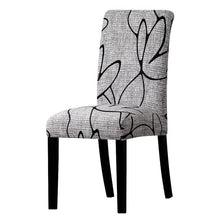 将图片加载到图库查看器,Printed Chair Cover Washable Removable Big Elastic Seat Arm Covers Slipcovers Stretch For Banquet Hotel Printed Dining Chair Slipcovers, Removable Washable Soft Spandex Stretch Chair Covers Banquet Chair