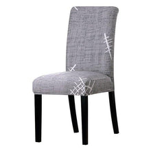 将图片加载到图库查看器,Printed Chair Cover Washable Removable Big Elastic Seat Arm Covers Slipcovers Stretch For Banquet Hotel Printed Dining Chair Slipcovers, Removable Washable Soft Spandex Stretch Chair Covers Banquet Chair
